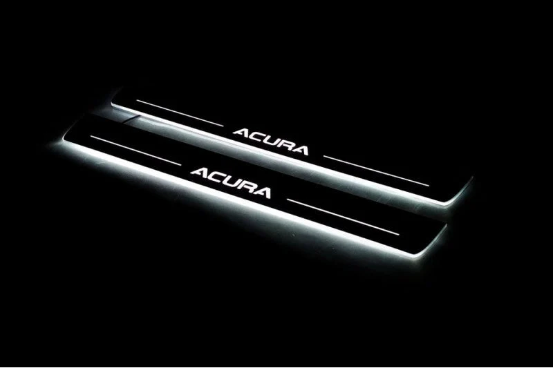 Acura TL IV 2009-2014 Door Sill Protectors With Logo Acura - Image 3