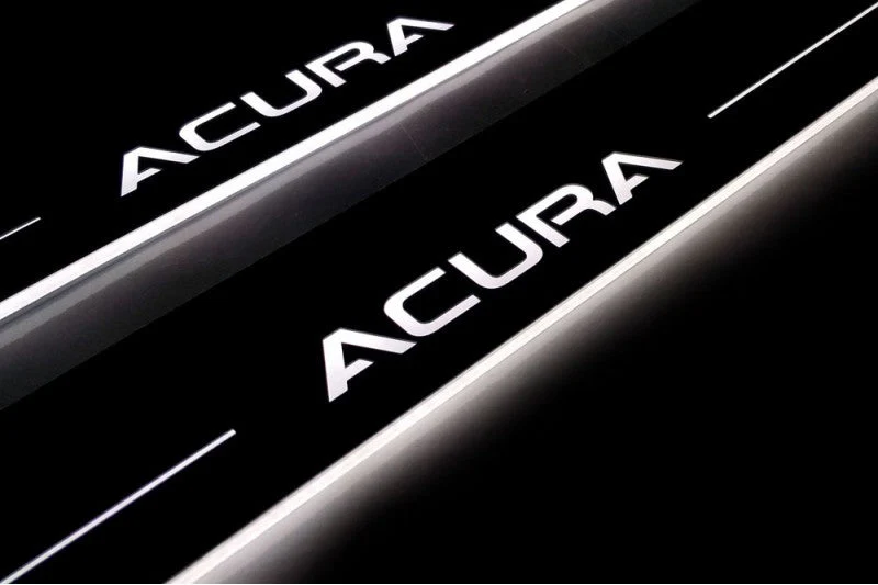 Acura TL IV 2009-2014 Door Sill Protectors With Logo Acura - Image 6