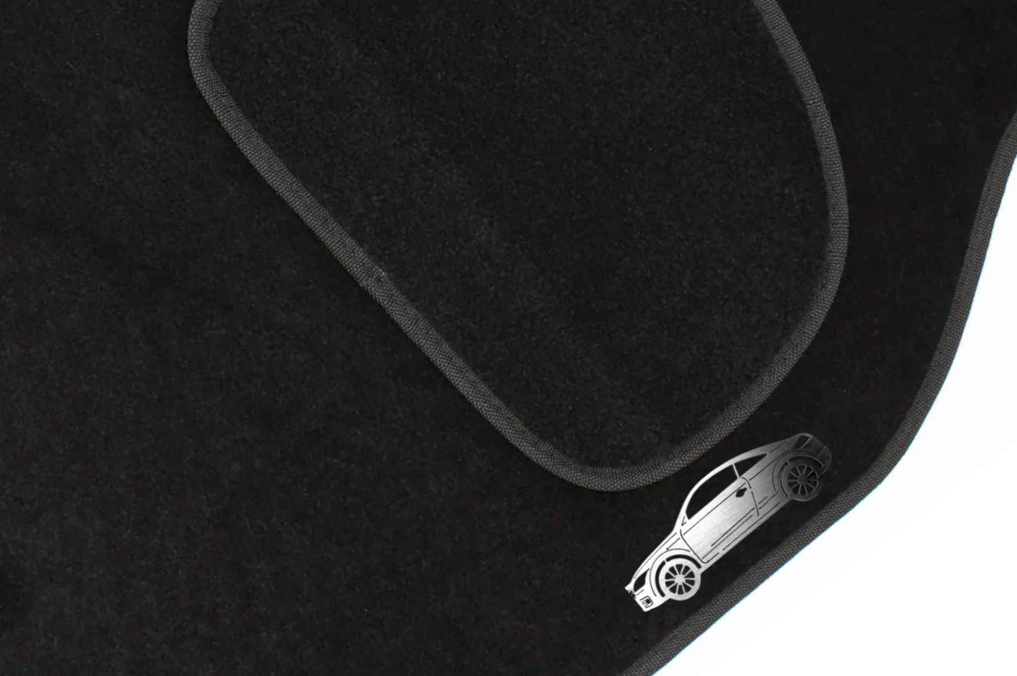 Audi TT II (2006-2015) Floor Mat Emblem Set – Stainless Steel Badges