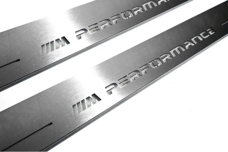 BMW 5 F10 2009-2017 Led Door Sill With M Perfomance Logo - Image 9