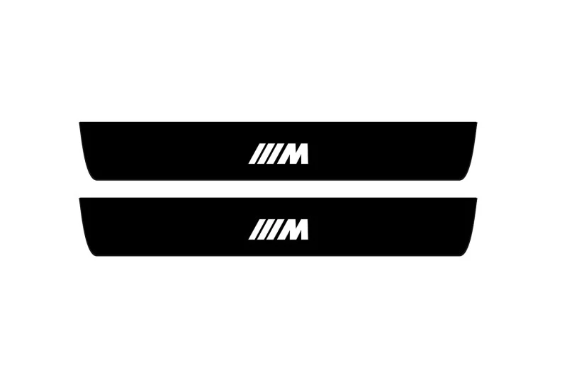 BMW 5 G90 2024+ Led Door Sill Pro With Logo ///M (Premium Painting)