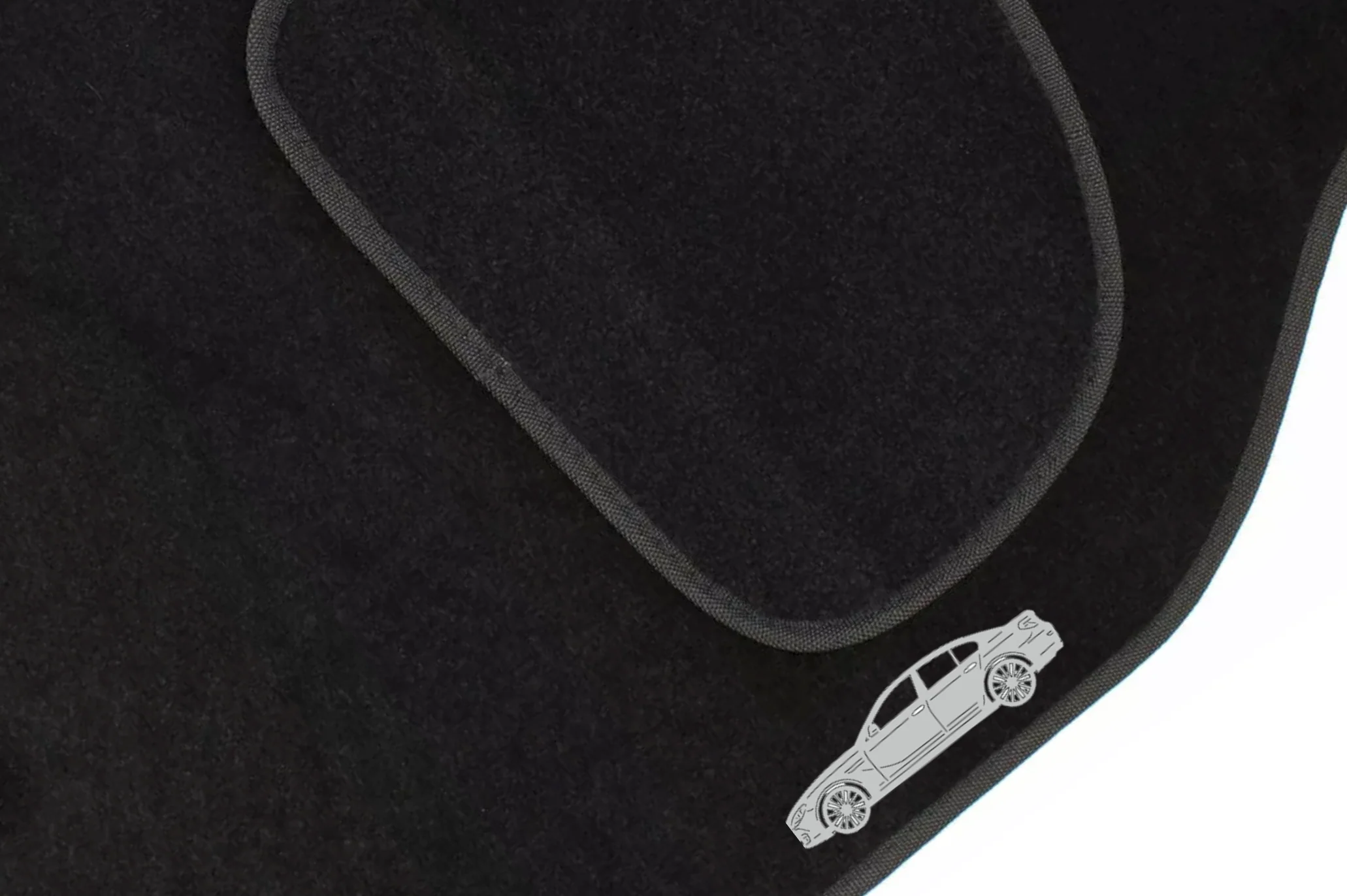 BMW 6 F06 (Gran Coupe) (2011-2018) Floor Mat Emblem Set – Stainless Steel Badges