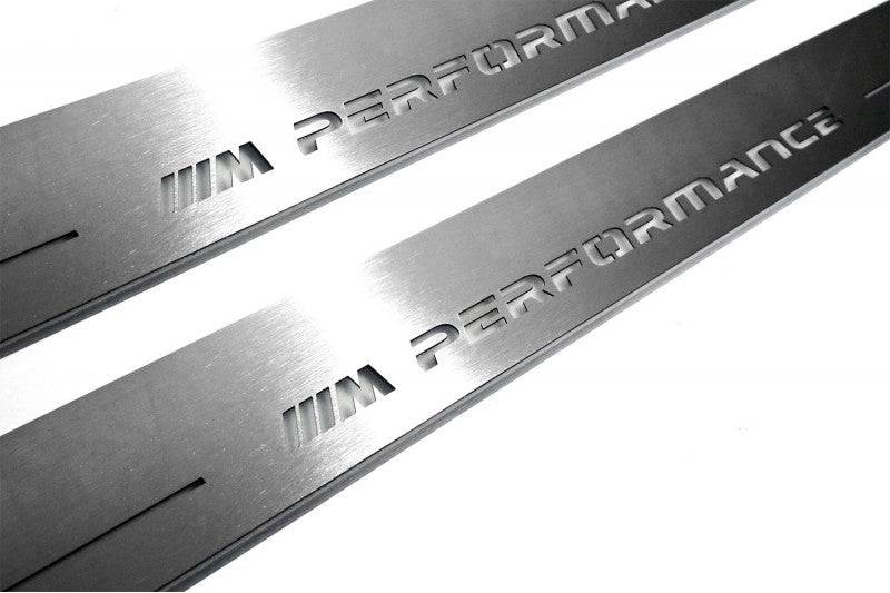 BMW 7 E38 1994-2001 LED Door Sills PRO With M Perfomance Logo - Image 3