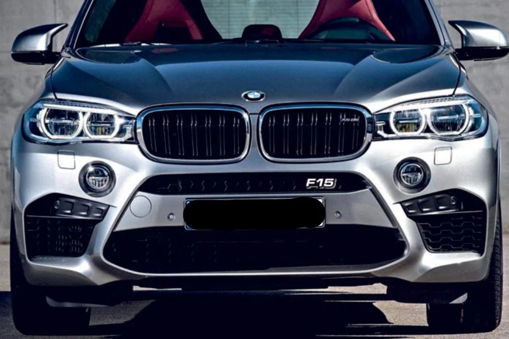 BMW Emblem & Badge Set - Grille and Tailgate F15 logo - Image 2