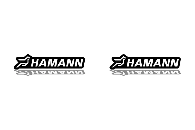 BMW Emblem & Badges set with Hamann logo - Image 3
