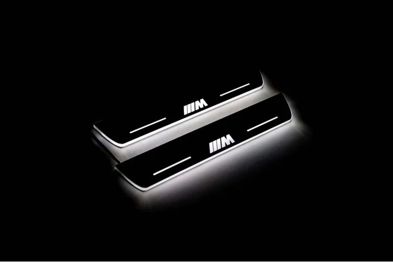 BMW X5 E70 2006-2013 Auto Door Sill Plates With M Perfomance Logo - Image 9