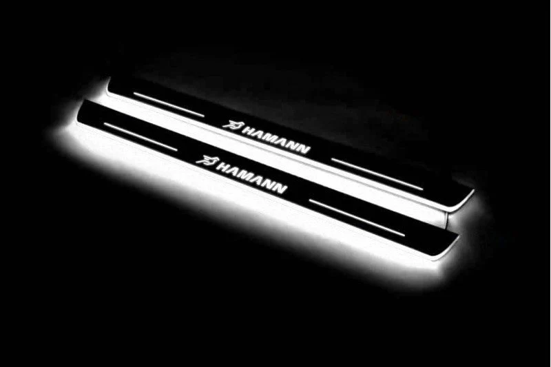 BMW X5 E70 2006-2013 Door Sill Led Plate With HAMANN Logo - Image 3