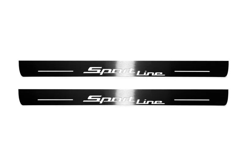 BMW X5 E70 2006-2013 Door Sill Led Plate With Sport Line Logo - Image 6