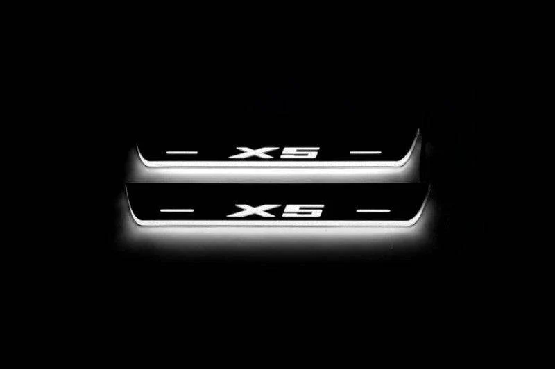 BMW X5 E70 2006-2013 LED Car Door Sill With X5 Logo - Image 11