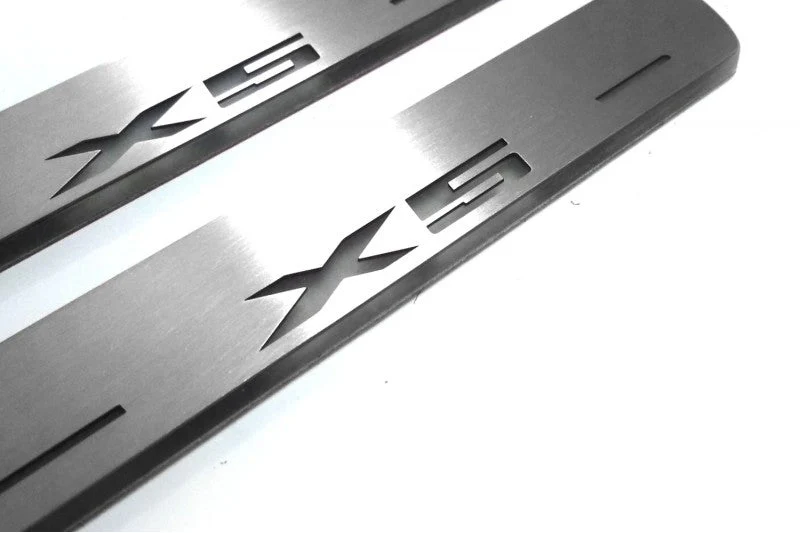 BMW X5 E70 2006-2013 LED Car Door Sill With X5 Logo - Image 17