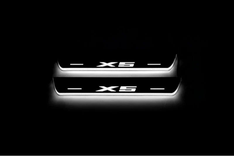 BMW X5 F15 2013-2018 LED Door Sill With X5 Logo - Image 11