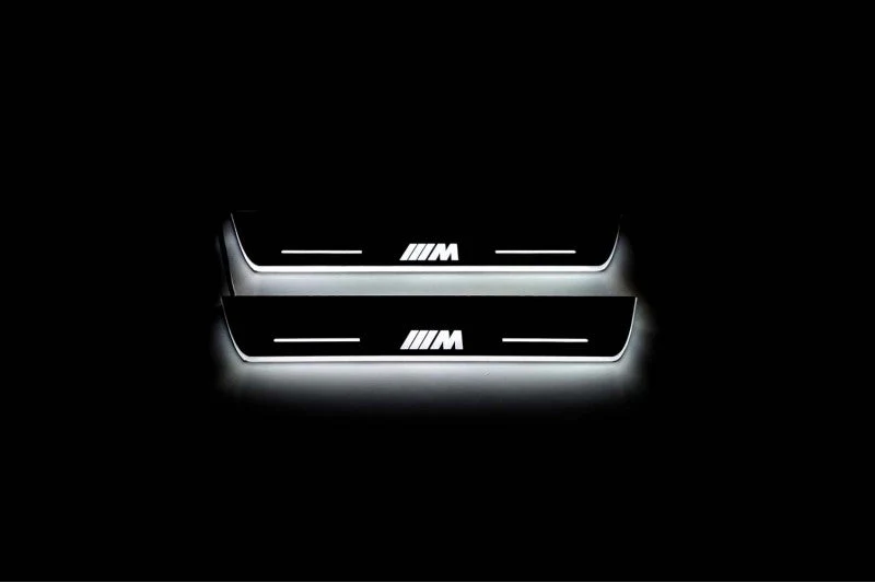 BMW X5 F15 2013-2018 LED Door Sills PRO With M Perfomance Logo - Image 10