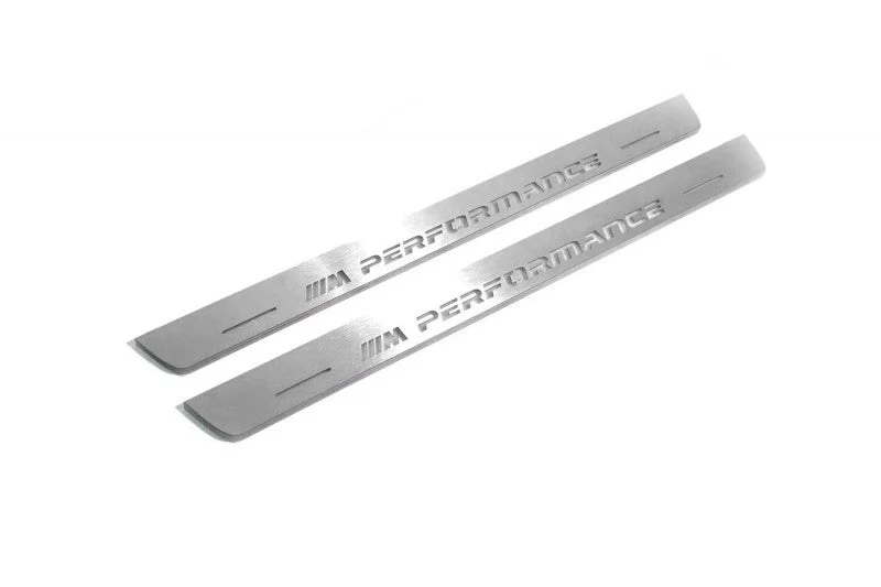 BMW X5 F15 2013-2018 LED Door Sills PRO With M Perfomance Logo - Image 5