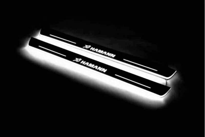BMW X5 G05 2019+ Led Sill Plates With HAMANN Logo - Image 3