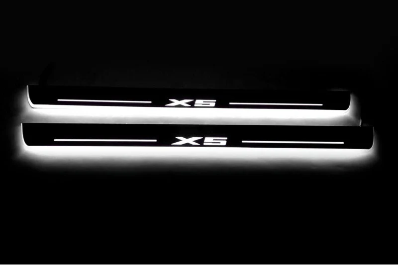 BMW X5 G05 2019+ Led Sill Plates With X5 Logo - Image 2