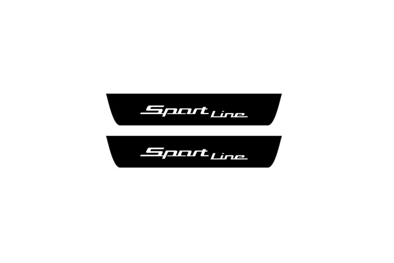 BMW X6 G06 2019+ Led Door Sill Pro With Logo Sport Line (Premium Painting) - Image 2