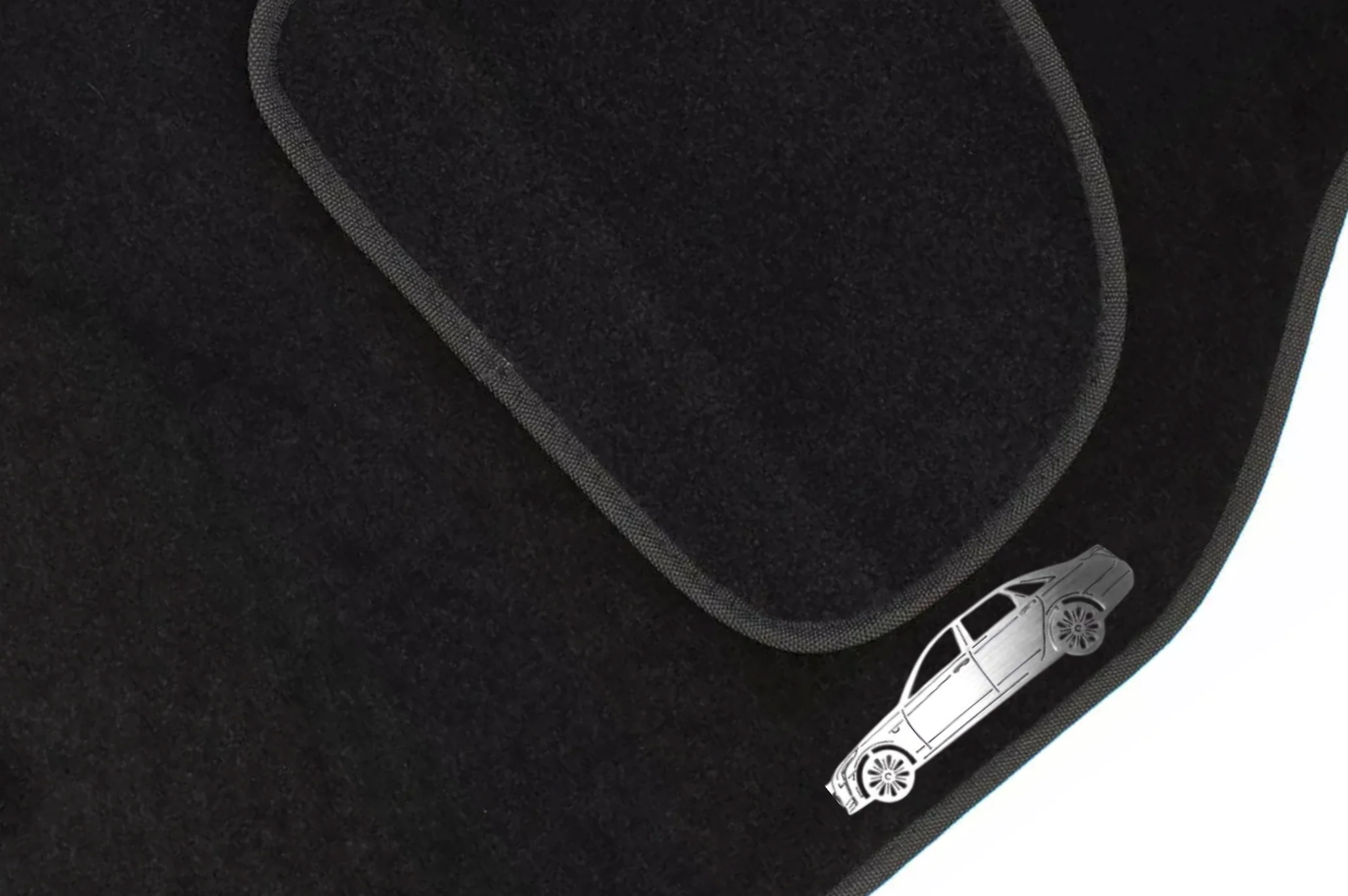 Cadillac CT6 (2016+) Floor Mat Emblem Set – Stainless Steel Badges