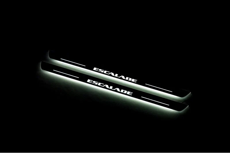Cadillac Escalade IV 2014-2020 LED Door Sills With Logo Escalade - Image 3
