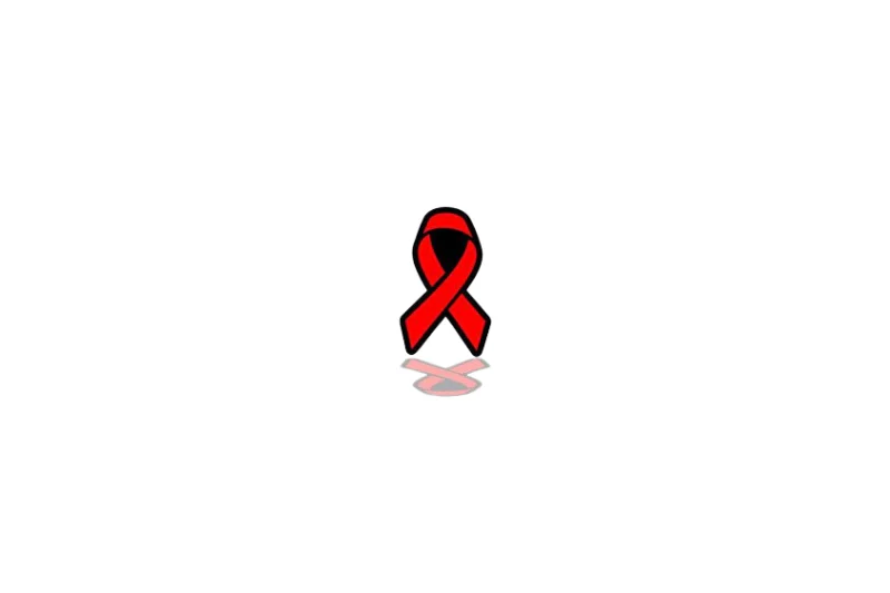 Cancer Ribbon tailgate trunk rear emblem with Cancer Ribbon logo