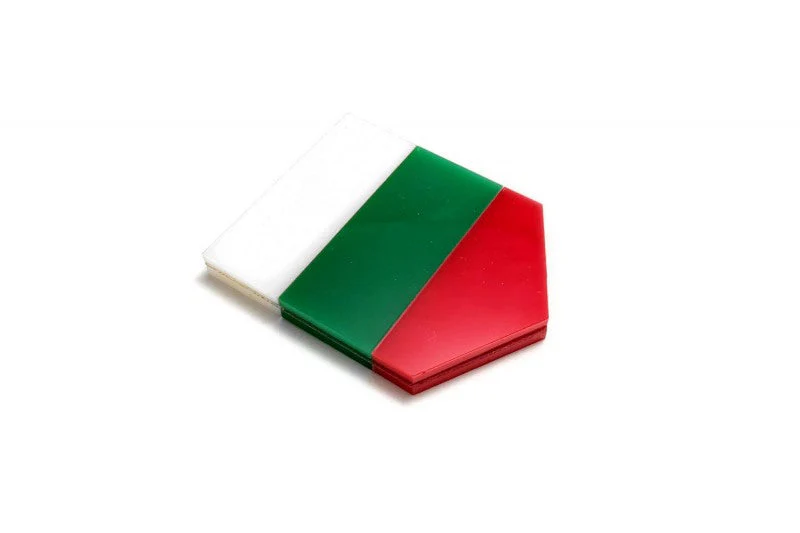 Car emblem badge with flag of Bulgaria - Image 3