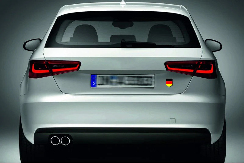 Car emblem badge with flag of Germany - Image 5