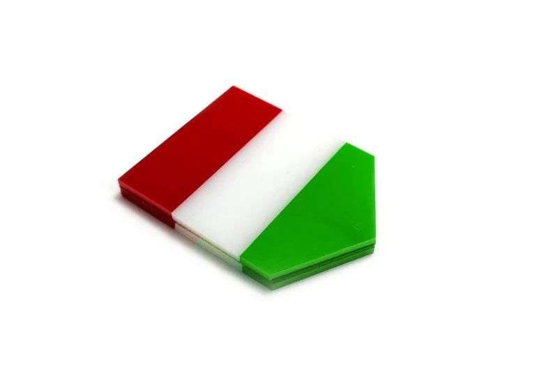 Car emblem badge with flag of Hungary - Image 3