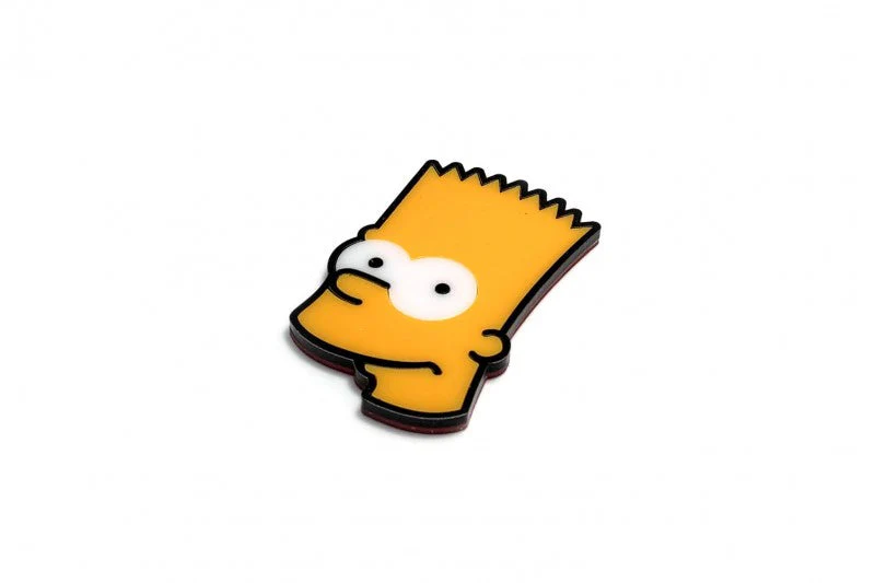 Car emblem badge with logo Bart Simpson - Image 2