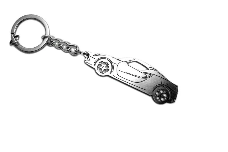 Car Keychain for Alfa Romeo 4C (type STEEL) - Image 3