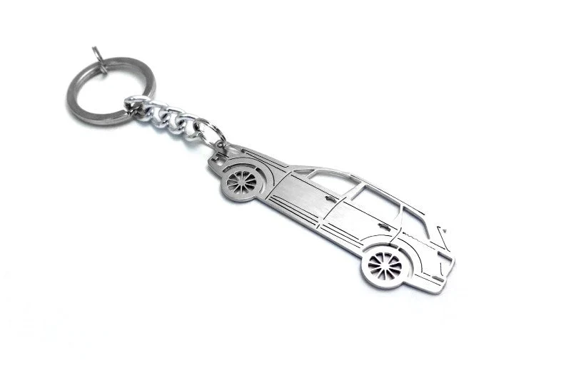 Car Keychain for Audi Q7 II (type STEEL)