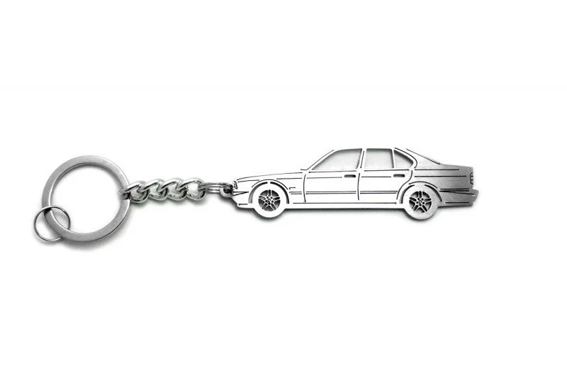 Car Keychain for BMW 5 E34 (type STEEL) - Image 2