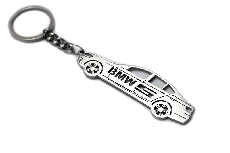 Car Keychain for BMW 5 F10 (type STEEL)