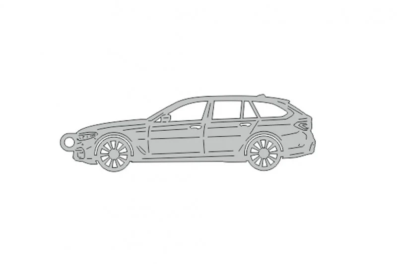 Car Keychain for BMW 5 G31 Universal 2017-2023 (type STEEL)