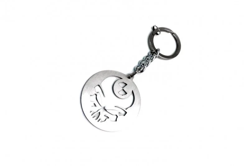 Car Keychain for BMW Logo Skull (type STEEL) - Image 2