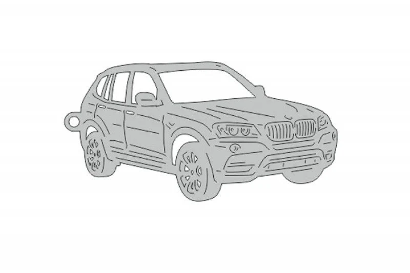 Car Keychain for BMW X3 F25 (type 3D)