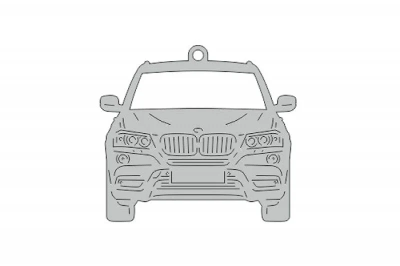 Car Keychain for BMW X3 F25 (type STEEL)
