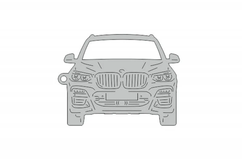 Car Keychain for BMW X3 G01 (type FRONT)