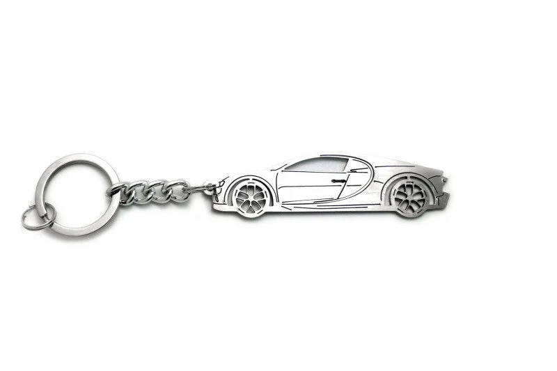 Car Keychain for Bugatti Chiron (type STEEL) - Image 4