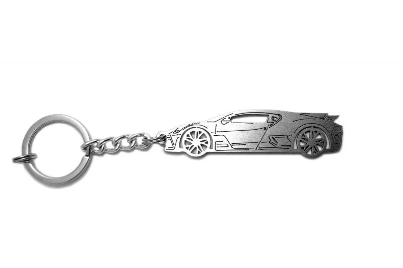 Car Keychain for Bugatti Divo (type STEEL) - Image 4