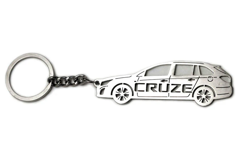 Car Keychain for Chevrolet Cruze I Universal (type STEEL) - Image 4