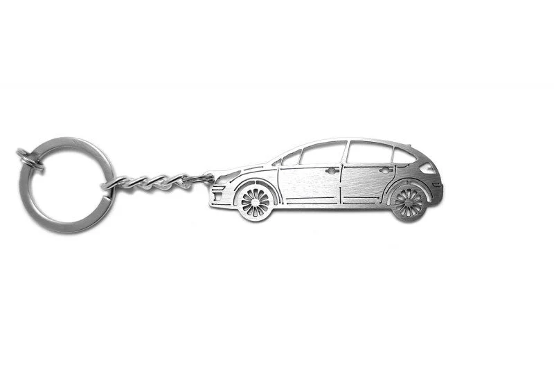 Car Keychain for Citroen C4 I 5D (type STEEL) - Image 3