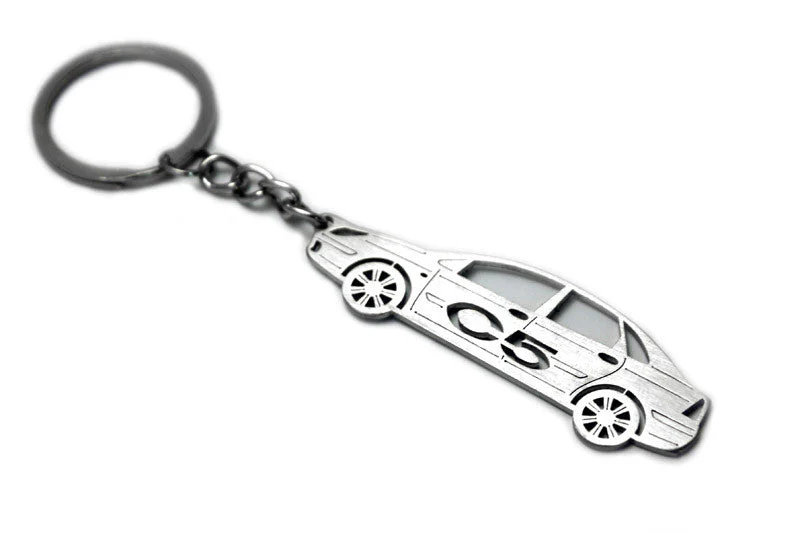 Car Keychain for Citroen C5 I (type STEEL)