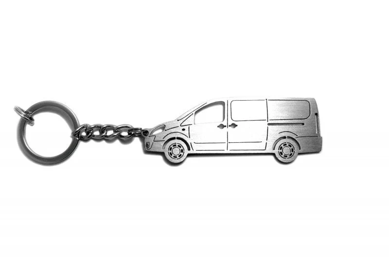 Car Keychain for Citroen Jumpy II (type STEEL) - Image 3