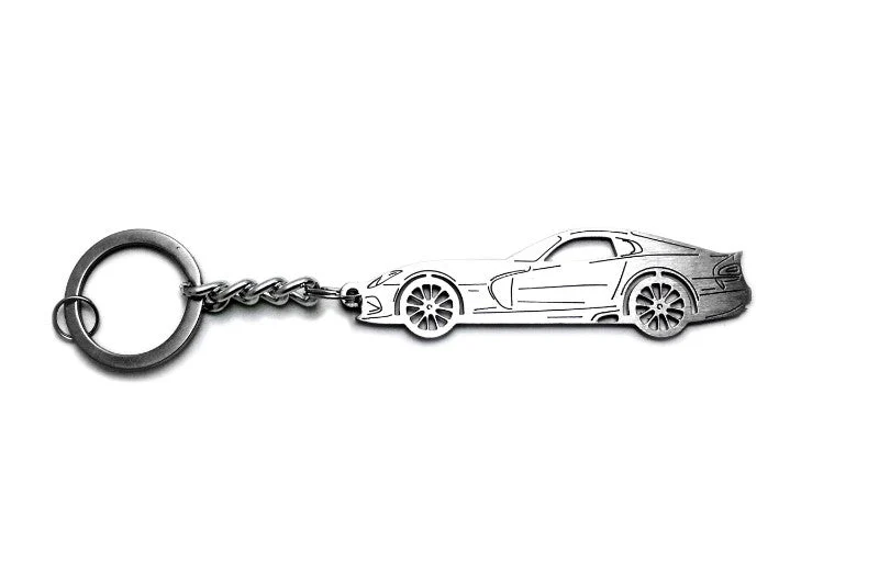 Car Keychain for Dodge Viper V (type STEEL) - Image 3