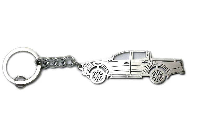 Car Keychain for Fiat FullBack (type STEEL) - Image 2