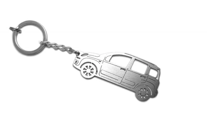 Car Keychain for Fiat Panda III (type STEEL) - Image 5