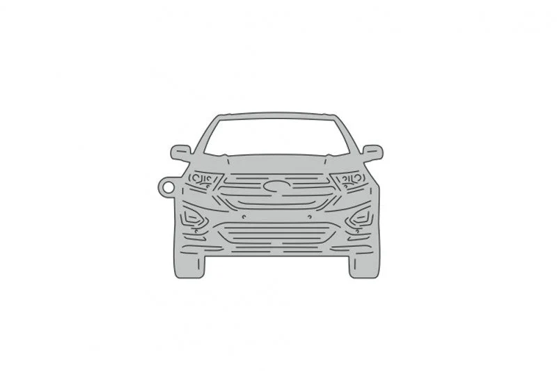 Car Keychain for Ford Edge II 2014+ (type FRONT)