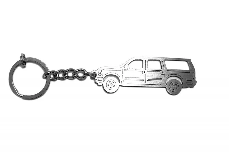 Car Keychain for Ford Excursion (type STEEL) - Image 2