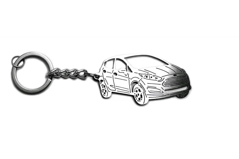 Car Keychain for Ford Fiesta (type 3D) - Image 3