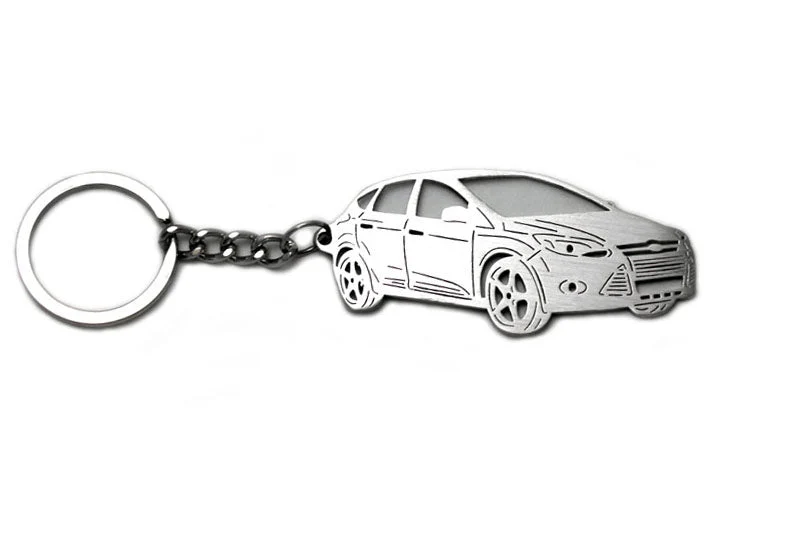 Car Keychain for Ford Focus III 5D (type 3D)