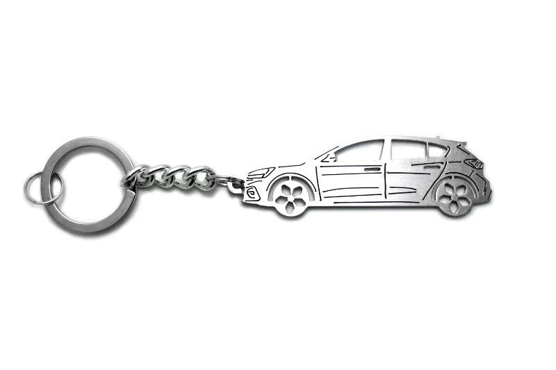 Car Keychain for Ford Focus IV 5D (type STEEL) - Image 3